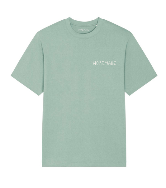 T-shirt Circle Cotton Green